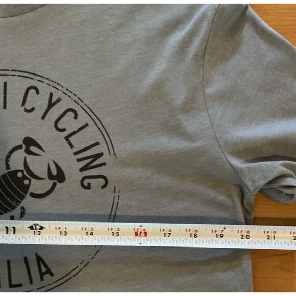 Castelli Cycling Men’s T-Shirt Blue Size L – Italia Scorpion Logo Graphic‎ Tee - Picture 6 of 8